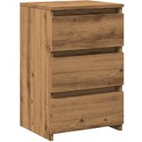 Maison Chic Nočna omarica - Nočna miza artisan hrast 40x35x62,5 cm inženirski les, (21687124) | Shoptok.si