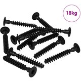 vidaXL Vijačna kapa 5143 pcs Črna elezo, (5000163897) Cene
