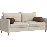  Valjkasti jastučići 2 pcs Smeđa Ø 25 x 70 cm tkanina | shoptok.hr