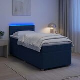  Boxspring krevet s madracem Plava 90 x 200 cm Tkanina - Plava 90 x 200 cm Dizajn linija | shoptok.hr