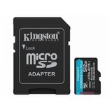 Kingston Memorijske kartice SDCG4/512GB/Canvas Go! Plus/microSD/200/160MB/s/+adapter | ePonuda.com