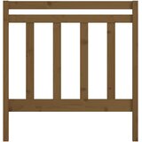  Uzglavlje za krevet boja meda 106 x 4 x 100 cm masivna borovina | shoptok.hr