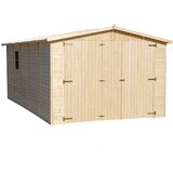 Timbela Lesena garaža 15 m² - H222x516x324 cm - Panelna konstrukcija - M101, (21823621) Cene