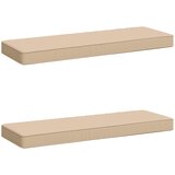  Jastučići za klupe - 2 dijela VUGHT 2 pcs 100% poliester Krem | shoptok.hr