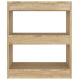 Ormarić za knjige / sobna pregrada boja hrasta 60x30x72 cm | shoptok.hr