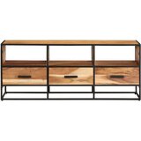 TV ormarić 110 x 30 x 45 cm od masivnog drva bagrema | shoptok.hr