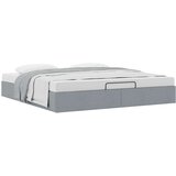 vidaXL Otomanski okvir kreveta bez madraca 200 x 200 cm od tkanine | shoptok.hr