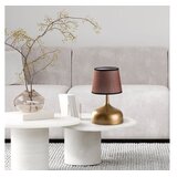 Opviq Stolna lampa Bulbous-15455, Zlatno-smeđa | Eponuda.ba