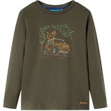  Dječja majica dugih rukava kaki 104 | shoptok.hr