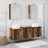  Set ormarića za kupaonicu 5 kom. Staro drvo Konstruirano drvo | shoptok.hr