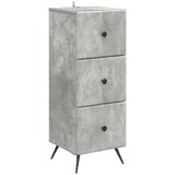  Ormar s ladicama Betonska siva 33 x 34 5 x 90 cm | shoptok.hr