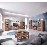 Modern Living Tv-element Ontario, Barva Hrasta, Temno Siva | Shoptok.si