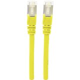Intellinet 350501 RJ45 omrežni kabel\, Patch kabel CAT 6a S/FTP 3.00 m rumena zaščita iz folije\, pletena zaščita\, brez halogena 1 kos, (20417930) | Shoptok.si
