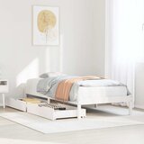  Okvir kreveta bez madraca bijeli 90 x 190 cm masivna borovina | shoptok.hr