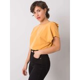 FANCY Blouse-FA-BZ-6299.01P-dark yellow | Shoptok.si
