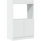 Furnova Visoka omara bela 63x33x100 cm inženirski les, (21954995) | Shoptok.si