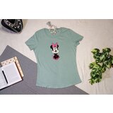  minnie mouse strukirana majica pastelno zelena | Eponuda.com