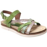 Xapatan Sandali & Odprti čevlji Ibiza-1633 Zelena | Shoptok.si