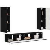  Set TV komoda 3 kom. Crna | Shoptok.si