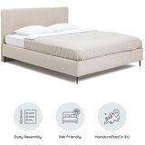 Bonami Selection Bež tapecirani bračni krevet s podnicom 160x200 cm Noira Slim – | shoptok.hr