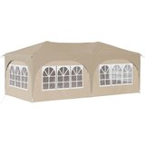  Rastezljivi šator za zabave 575 x 288 x 245 cm Krem | shoptok.hr