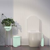 Spirella Mentolno zelen jeklen koš za smeti s pedalom 5 l Akira – | Shoptok.si