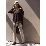 Sinsay Samtene straight slim hlače srednjeg struka | shoptok.hr