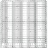  Gabion s žicom debljine 5 mm i mrežom 5x10 cm 200x20x200 cm Slike