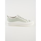 Shelvt Light green women's platform sneakers | ePonuda.com