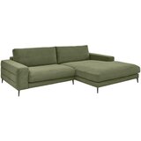 Dieter Knoll SEDEŽNA GARNITURA, fino rebrast žamet temno zelena | Shoptok.si