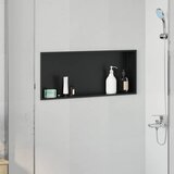  Ničica za tuš Crna 75 x 30 x 9,5 cm Nehrđajući čelik | Eponuda.com
