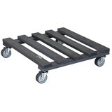 Wagner System Voziček za rastline (9,5 x 38 cm, Antracitne barve, Maksimalna obremenitev: 120 kg, Premer kolesca: 50 mm) | Shoptok.si