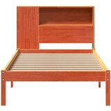 vidaXL Krevet s regalom za knjige bez madraca 100 x 200 cm od borovine | shoptok.hr