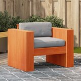 vidaXL Vrtna sofa voštano smeđa 79 x 60 x 62 cm od masivne borovine | shoptok.hr