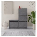 Hanah home Stalak za cipele 105x118,5x26cm Siva | Eponuda.ba