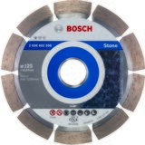Bosch dijamantska rezna ploča standard for stone 2608602598, 125 x 22,23 x 1,6 x 10 mm cene