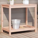  Stol za sadnju s policom 82,5 x 50 x 75 cm od masivne duglazije | shoptok.hr