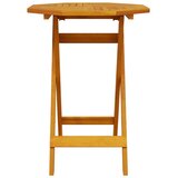  Sklopivi bistro set 3 kom. Smeđa Čvrsto drvo akacije | shoptok.hr