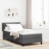  s opruga kutije Tamno siva 90 x 200 cm tkanina | shoptok.hr