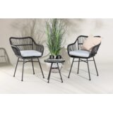 Venture Home Viga vrtni lounge set, crni Slike