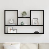 Zidna polica crni hrast 99x15x60 cm inženjerski drvo | shoptok.hr