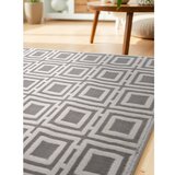 Elle Decoration Siv/kremno bel tekač 80x240 cm Perles Howlite – | Shoptok.si