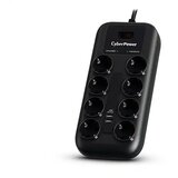 Cyberpower Produžni kabl sa prenaponskom zaštitom P0820SUF0-DE 8xŠuko/2xUSB/1,8m | ePonuda.com