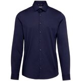 Calvin Klein Poslovna srajca temno modra | Shoptok.si