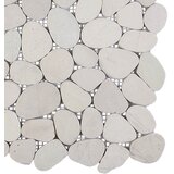 Kamenčići Bijela 30 x 30 cm Rijeka kamenčić | shoptok.hr