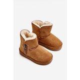 Boto Children's Slip-On Insulated Snow Boots Camel Catellie | Shoptok.si