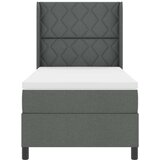  Krevet s opruga kutije Tamno siva 200 x 100 cm tkanina | shoptok.hr