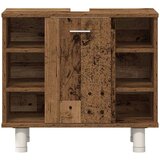  3-dijelni set kupaonskog namještaja od starog drveta | shoptok.hr