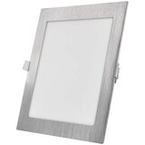  led ugradno svetlo nexxo LED/18W/230V 3000/3500/4000K, srebrno, 22,5x22,5 cm Cene