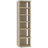  Ormarići za cipele 2 kom boja hrasta sonome 27,5 x 27 x 102 cm | shoptok.hr